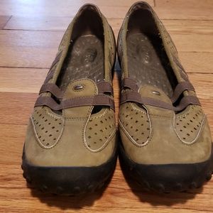 Green Suede Privo by Clarks